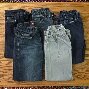 5 pairs boys size 8 pants